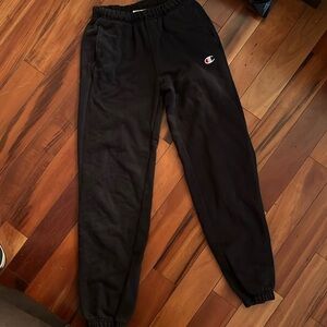 black champion sweatpants